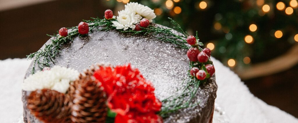 torta di natale al caffè